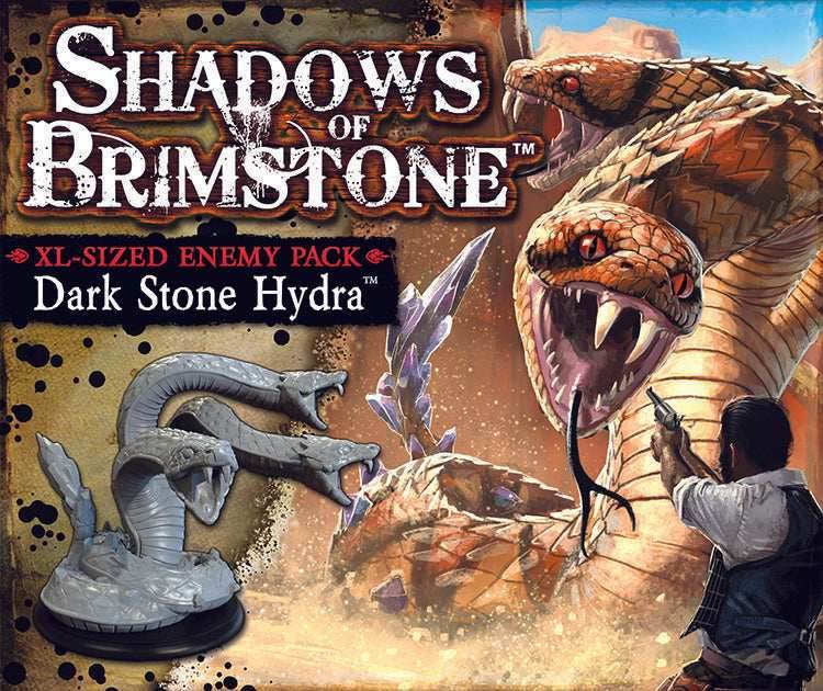 Shadows of Brimstone: Dark Stone Hydra XL Enemy Pack -