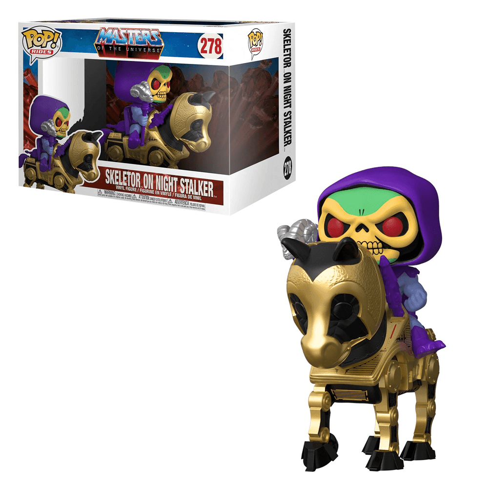 Funko POP! Rides: Masters of the Universe - Skeletor with Night Stalker Vehicle Vinyl Figure #278 -