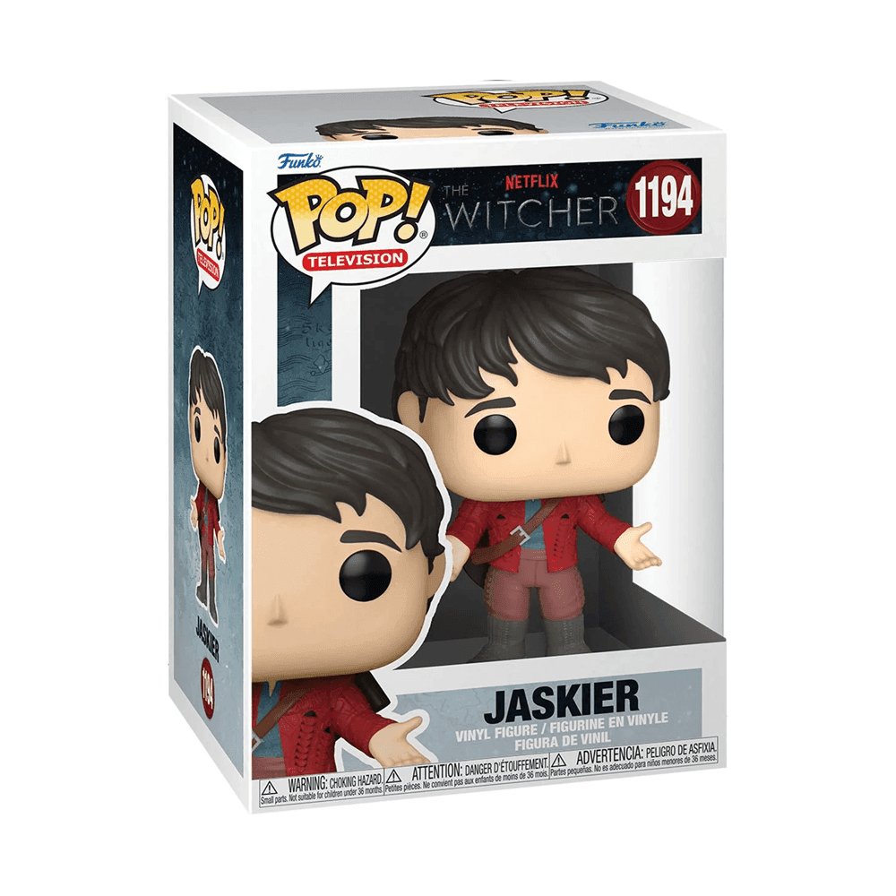 Funko POP! The Witcher - Jaskier (Red Outfit) Vinyl Figure #1194 -