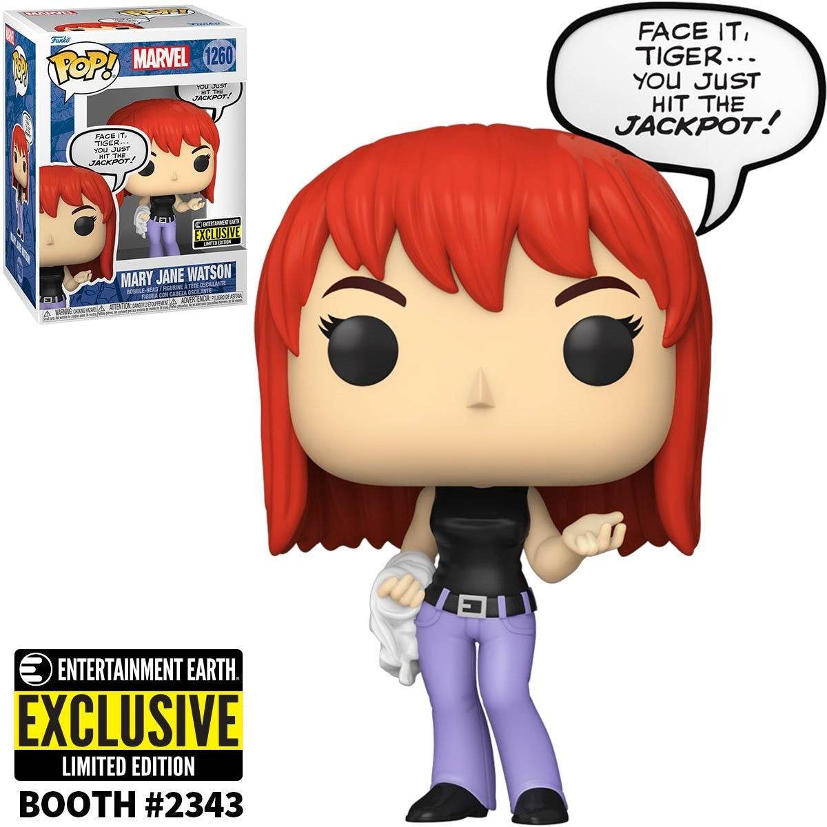 Funko Pop! Marvel: Spider-Man - Mary Jane Watson Entertainment Earth Exclusive -