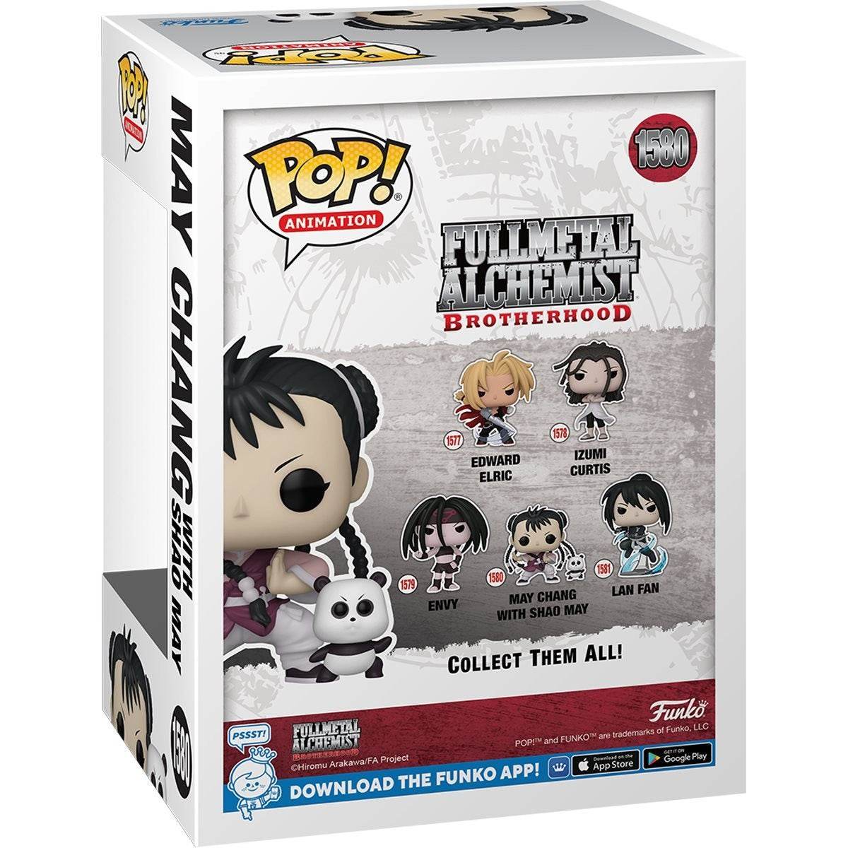 Funko Pop! & Buddy Animation: Fullmetal Alchemist: Brotherhood - May Chang With Shao May #1580 -