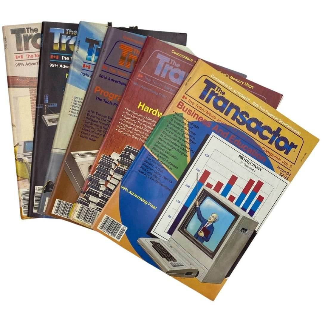 The Transactor Magazine -1985 - Commodore News/Tech Journal -