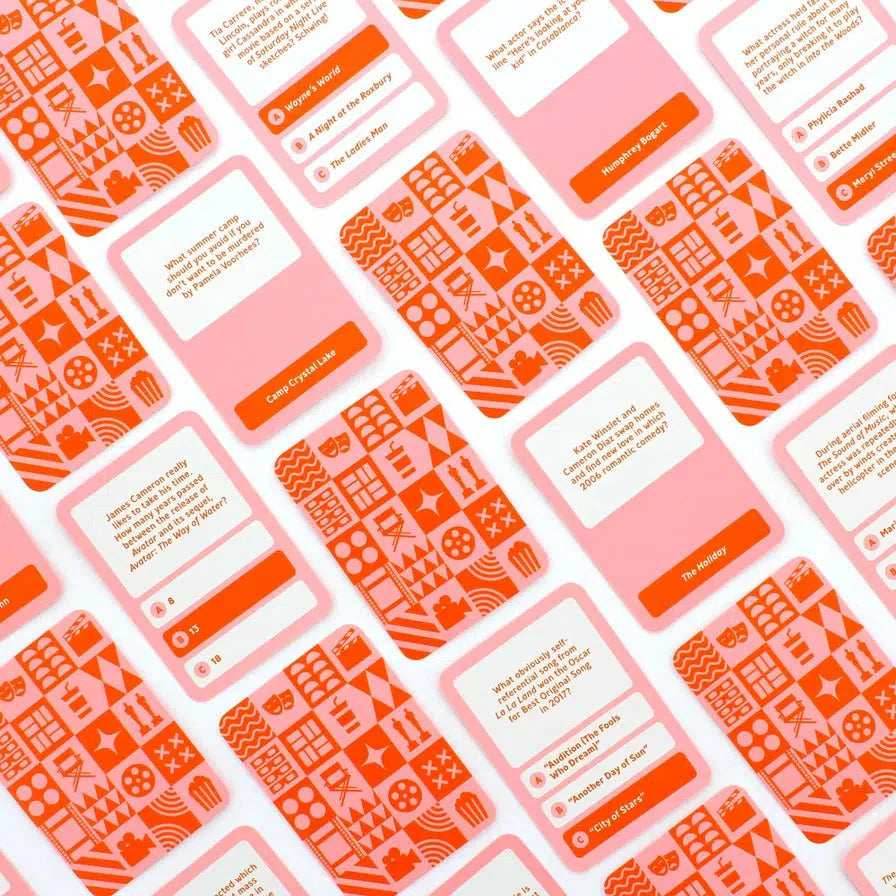 Film Fanatic Trivia Card Game Ginger Fox -