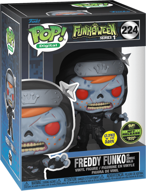 Freddy Funko as Zombie Ninja -