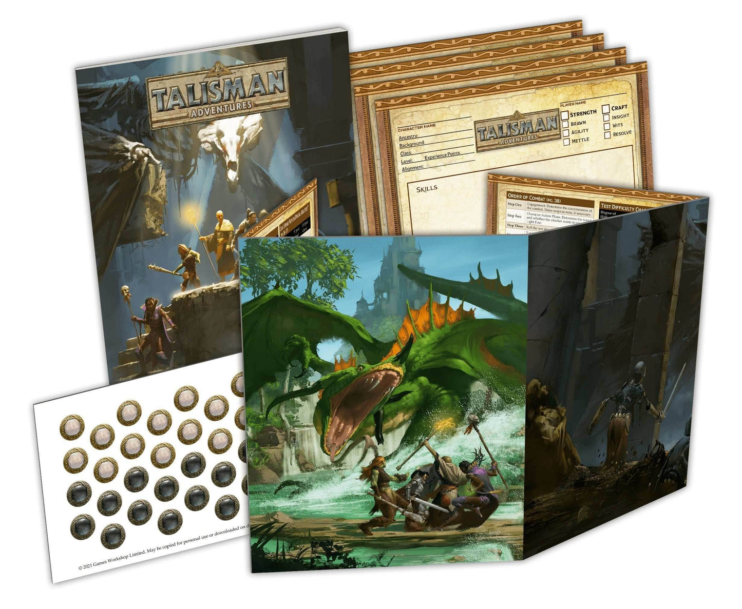 Talisman Adventures RPG: Game Master's Kit -