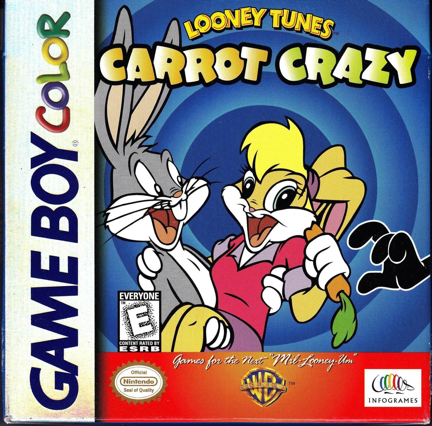 Looney Tunes Carrot Crazy (Gameboy Color) - Game Manual Only