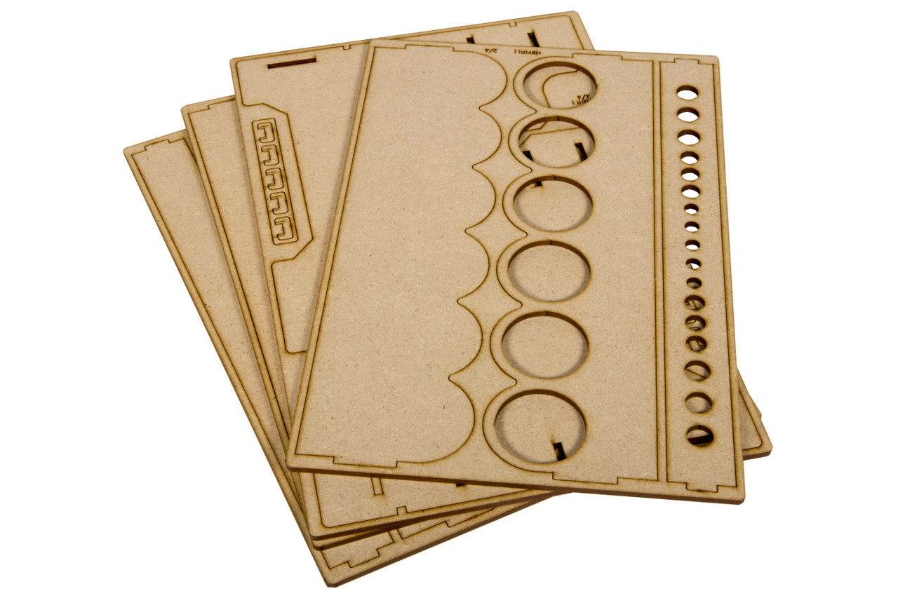 Modular Paint Rack - 35mm Straight -