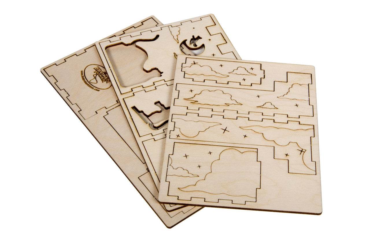 Holiday Dice Tower - Meowgical -