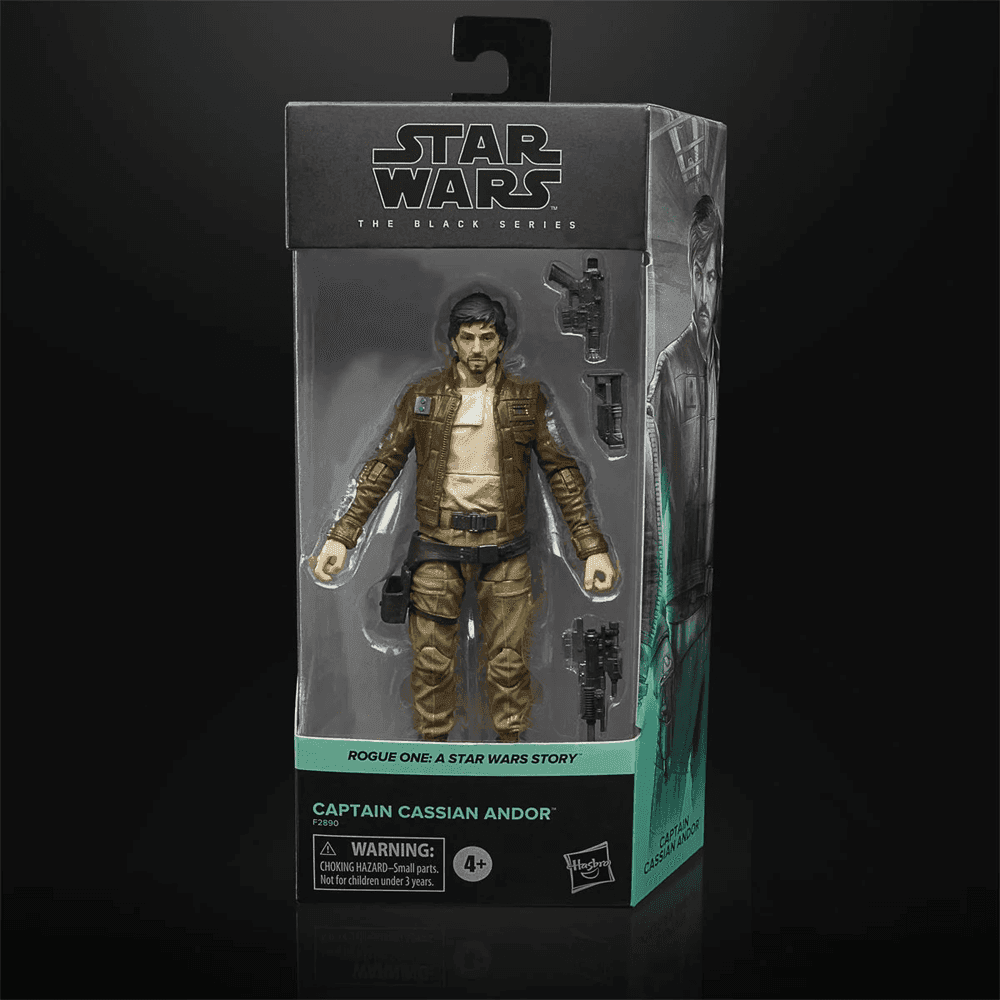 Star Wars: The Black Series - Captain Cassian Andor 6-Inch Action Figure -