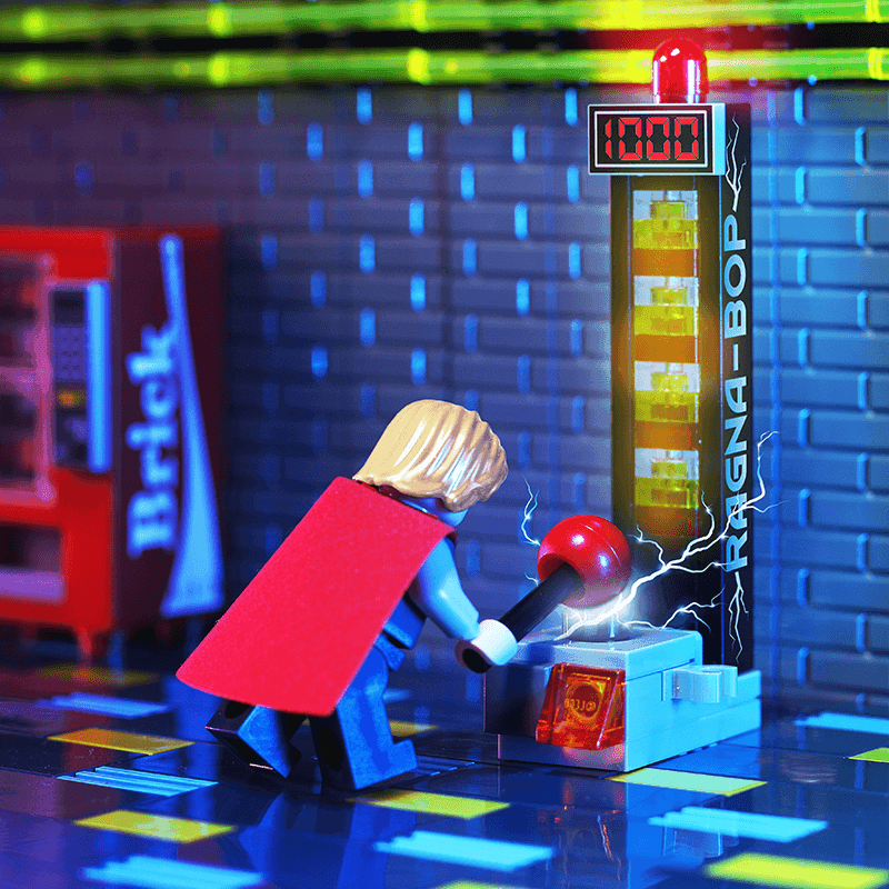 Ragna-Bop - B3 Customs Strongman Amusement Park Game -