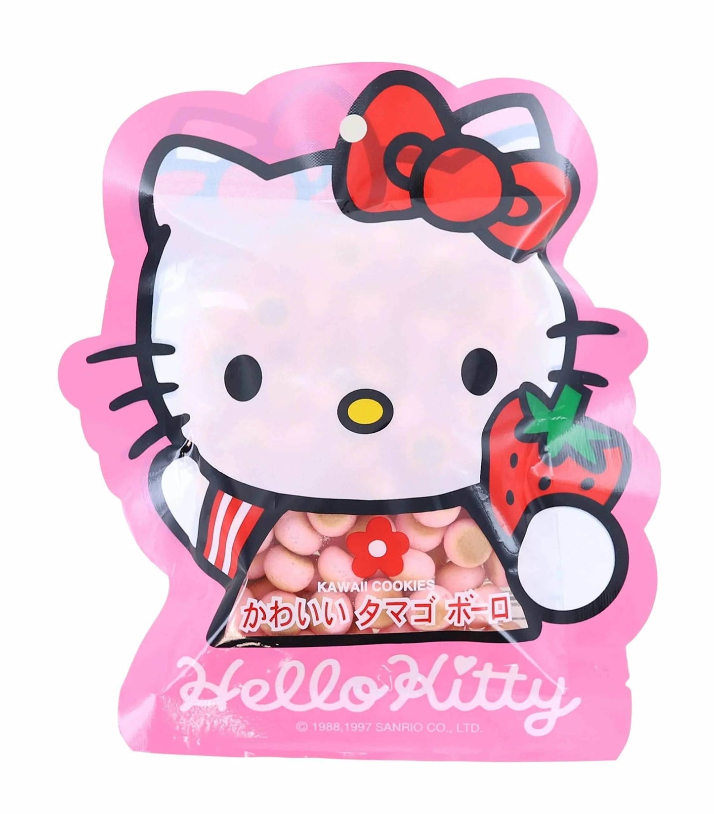 Hello Kitty Strawberry Kawaii Cookies -