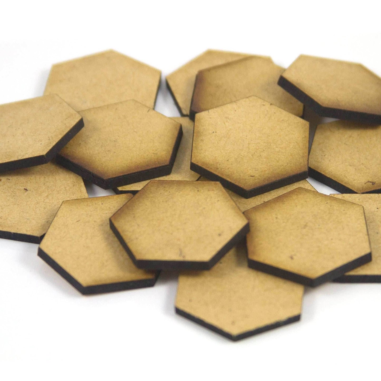Hexagonal Miniature Bases - 1 in. Flat to Flat / 10