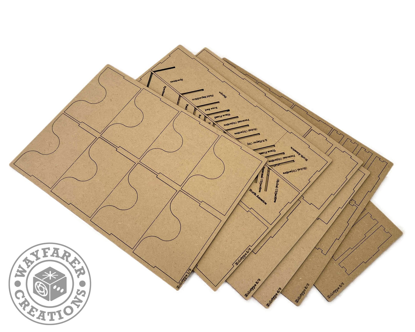 Holotype Board Game Organizer Insert -
