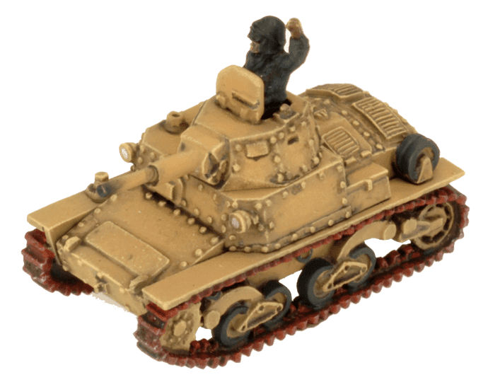 Flames of War: Italian L6/40 Light Tank Platoon (Mid War) -