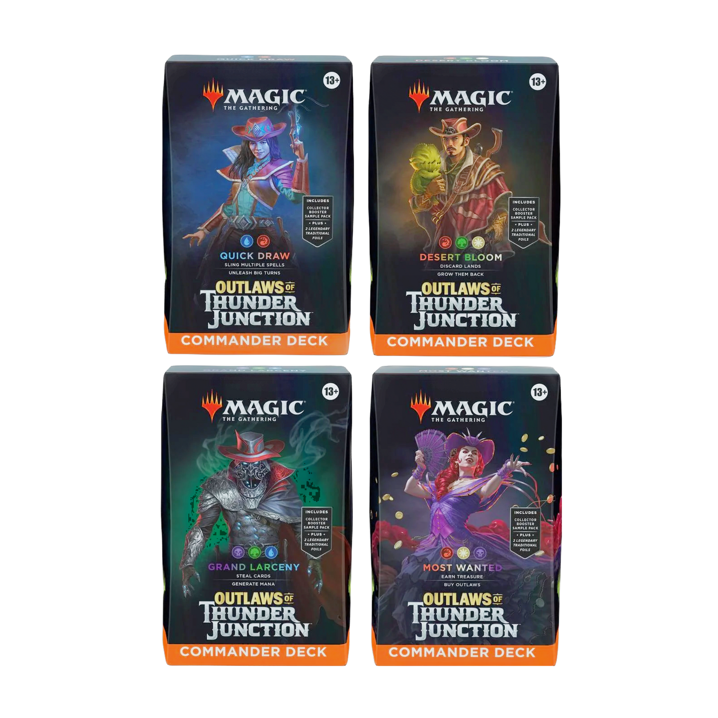 Outlaws of Thunder Junction Single Commander Deck | Magic