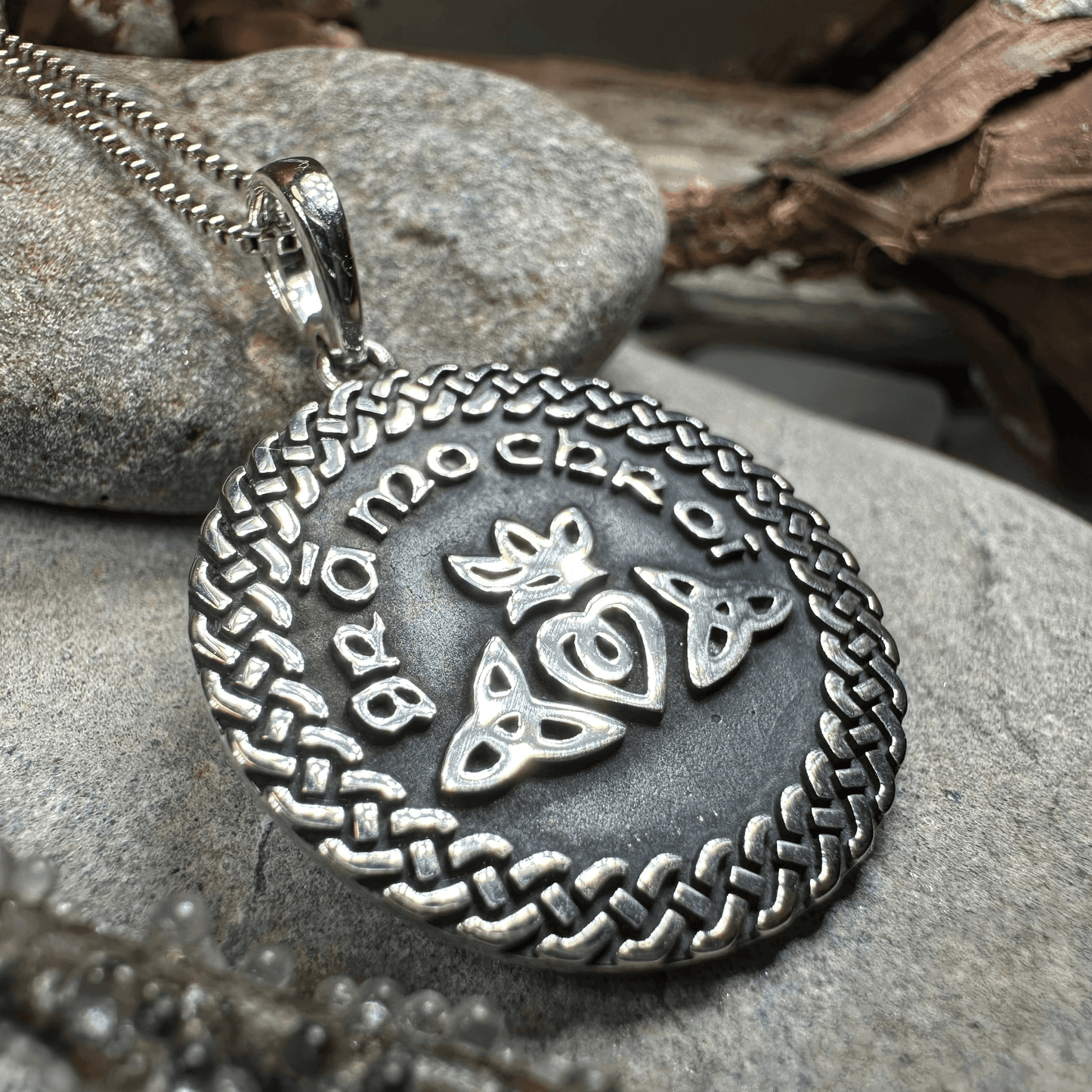 Celtic Gra Mo Chroi Necklace -