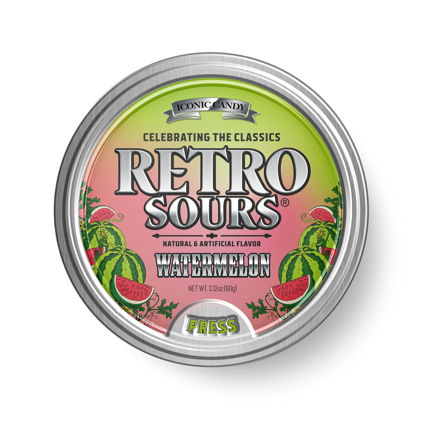 Retro Sours Watermelon (60g)
