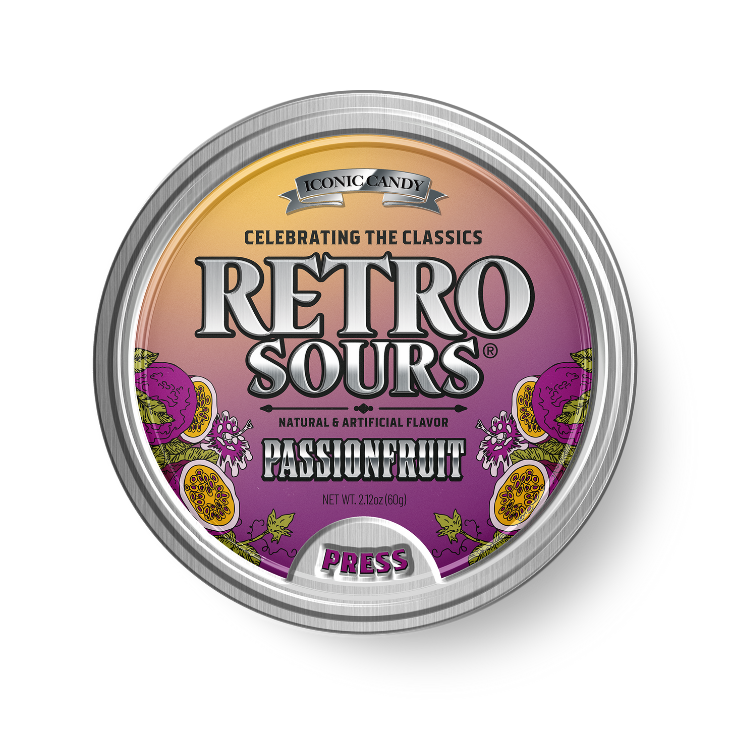 Retro Sours Passionfruit (60g)
