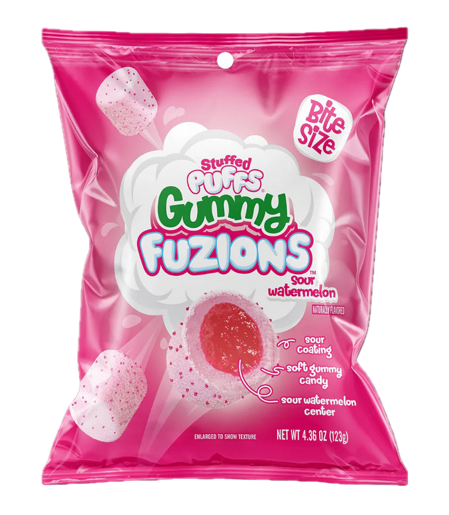 Stuffed Puffs Gummy Fuzions - Sour Watermelon (123g)