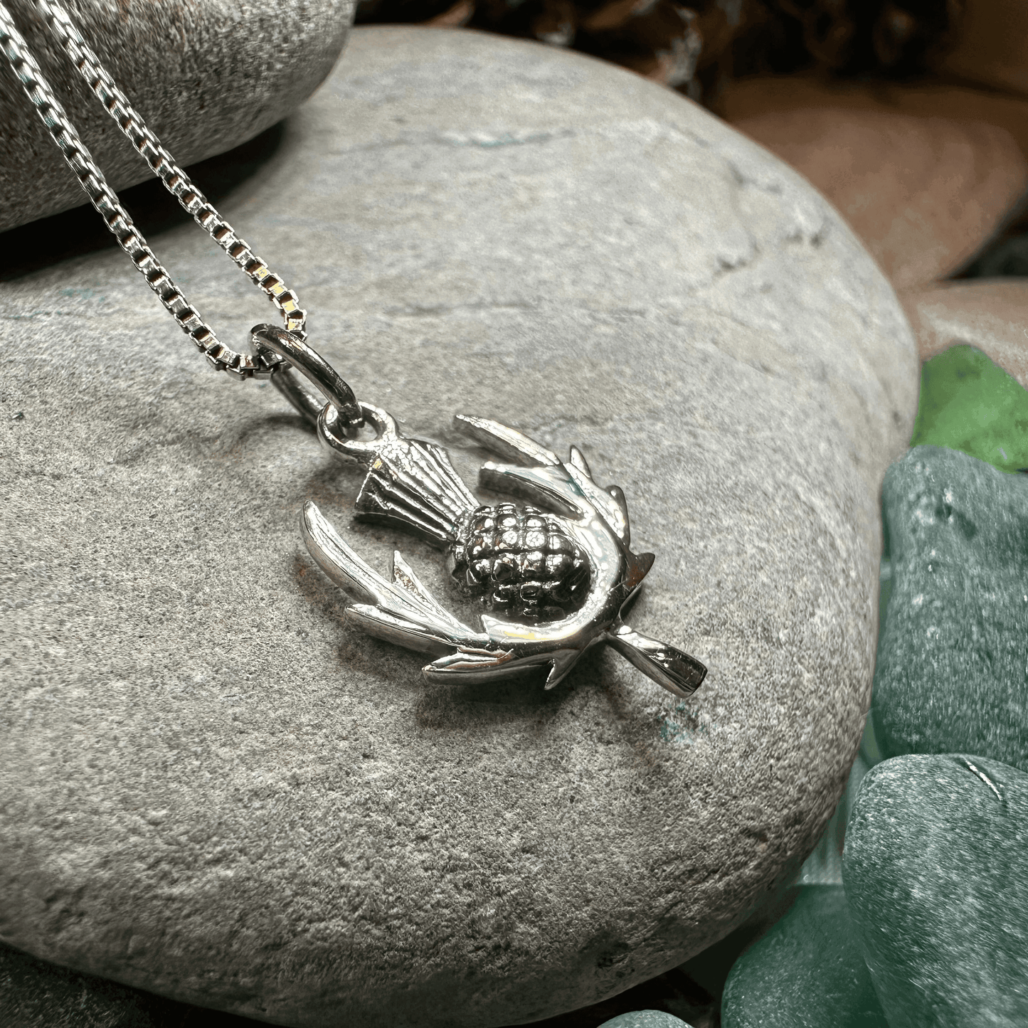 Sarabeth Thistle Necklace - 18