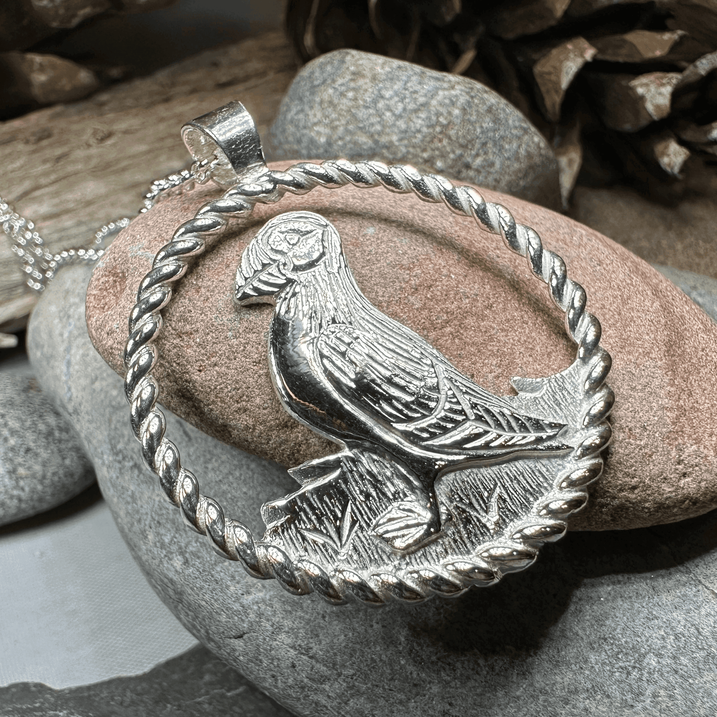 Orkney Puffin Necklace - 18