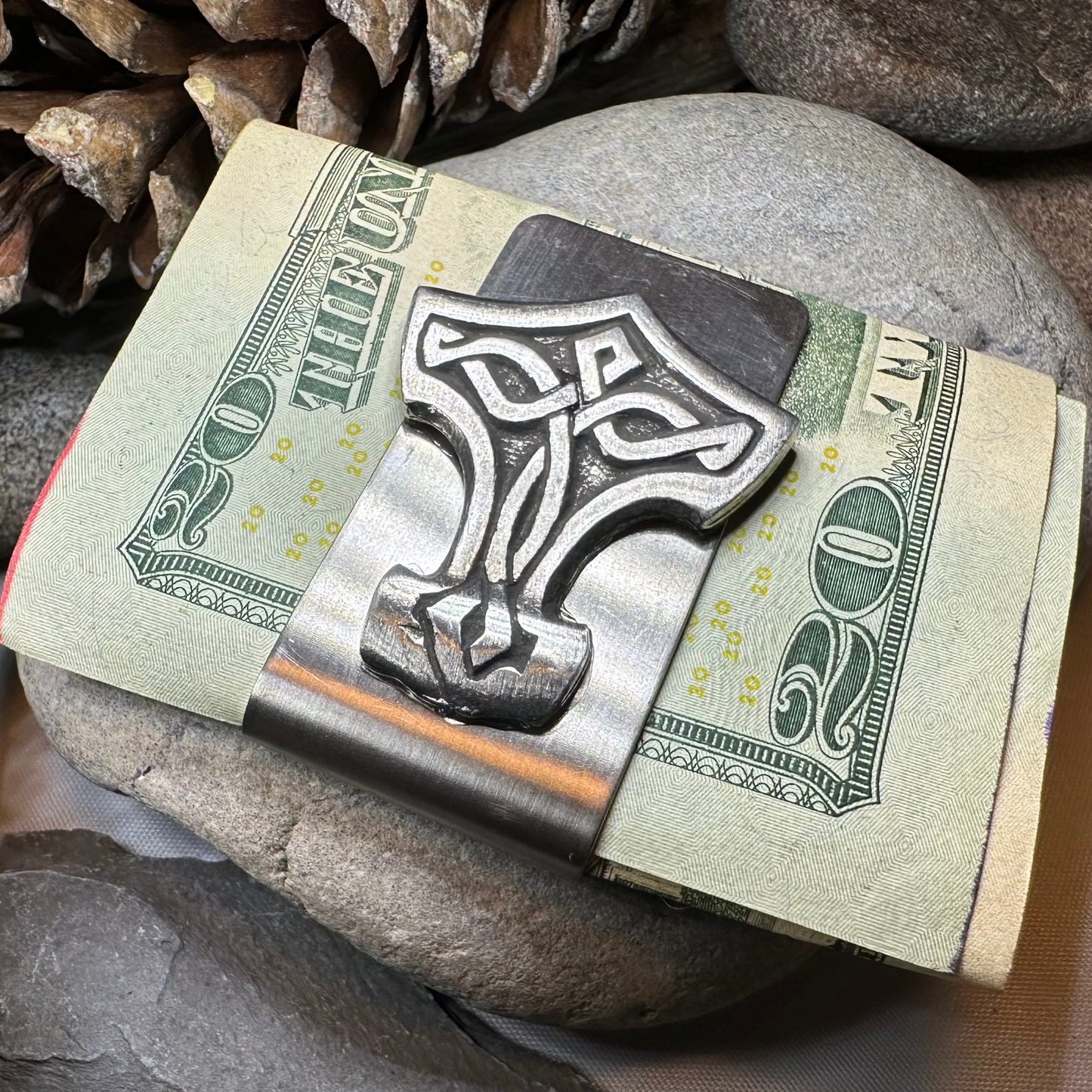 Thor's Hammer Money Clip