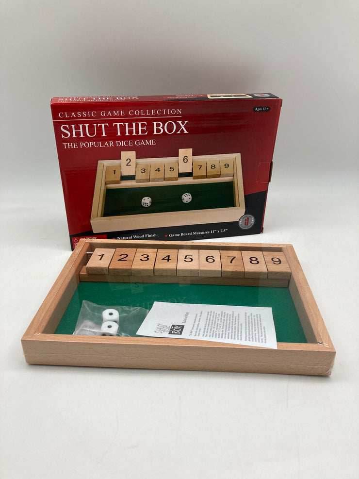 Shut The Box Dice Game -