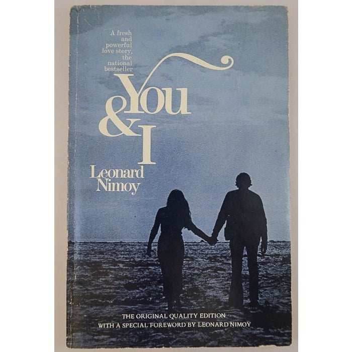 You & I: Poetry Book By Leonard Nimoy - From His Personal Collection -
