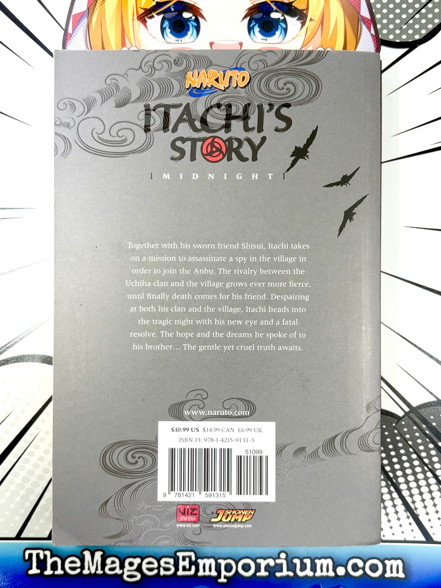 Naruto Itachi's Story Midnight Light Novel -
