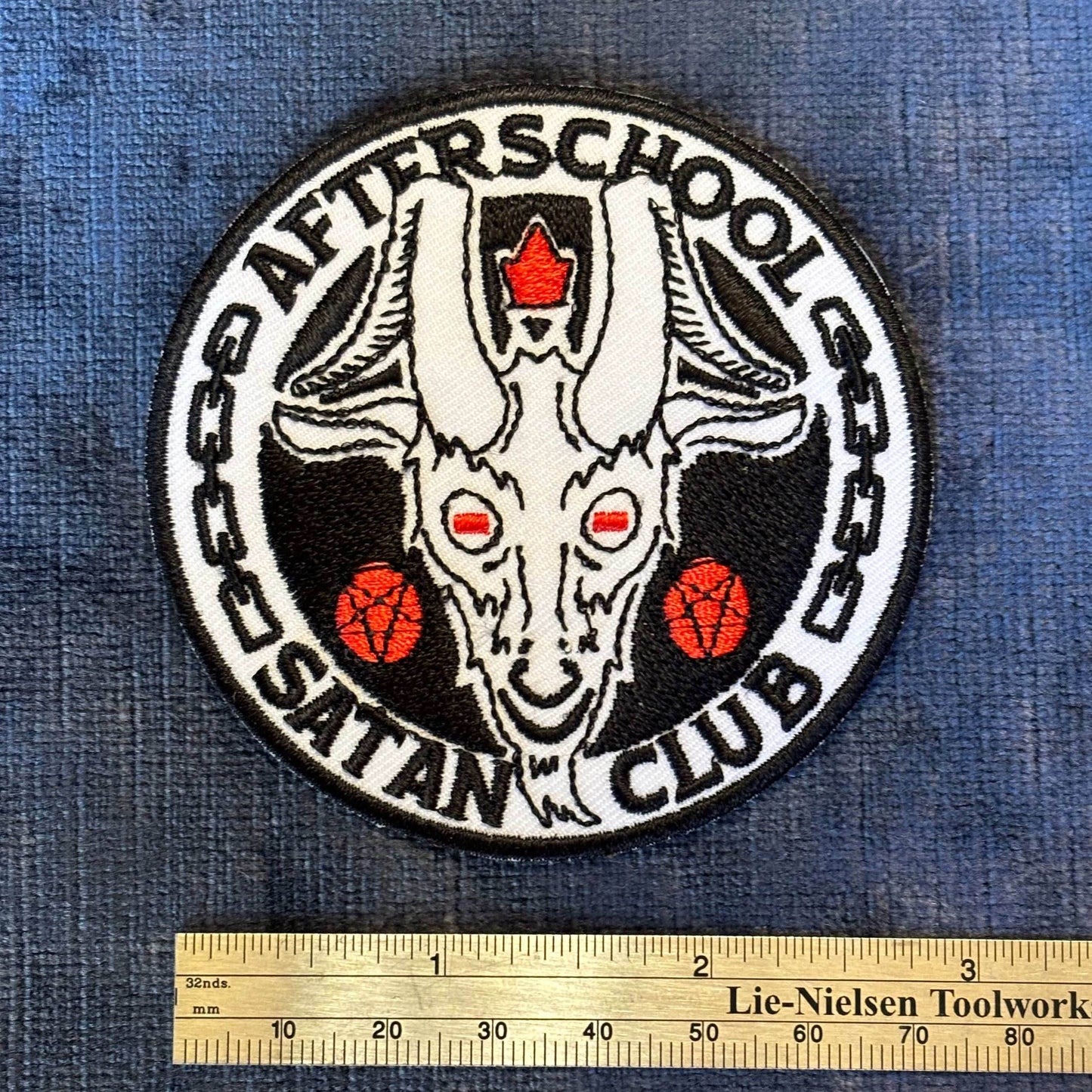 AfterSchool Satan Club (aka D&D Club) Embroidered Patch -