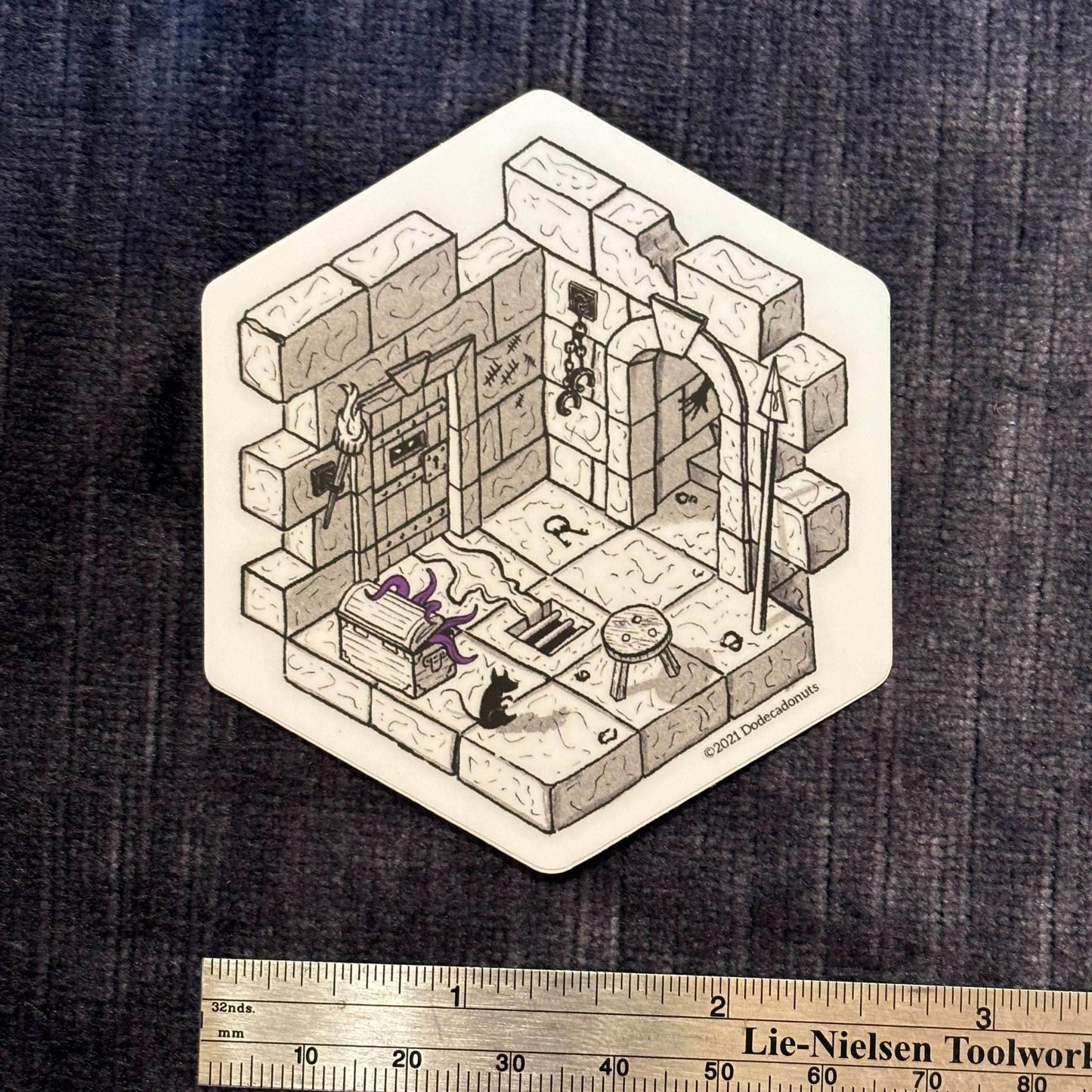 Isometric Dungeon Sticker -