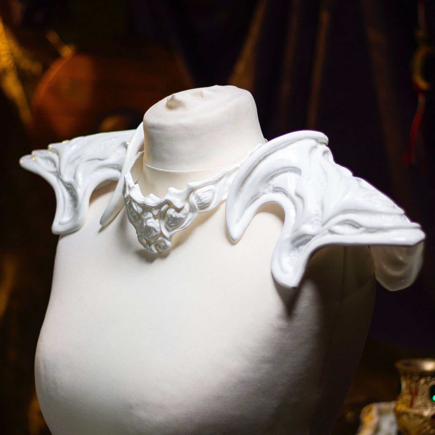 Wavemother's Robe Accessories White Set - Custom Made -