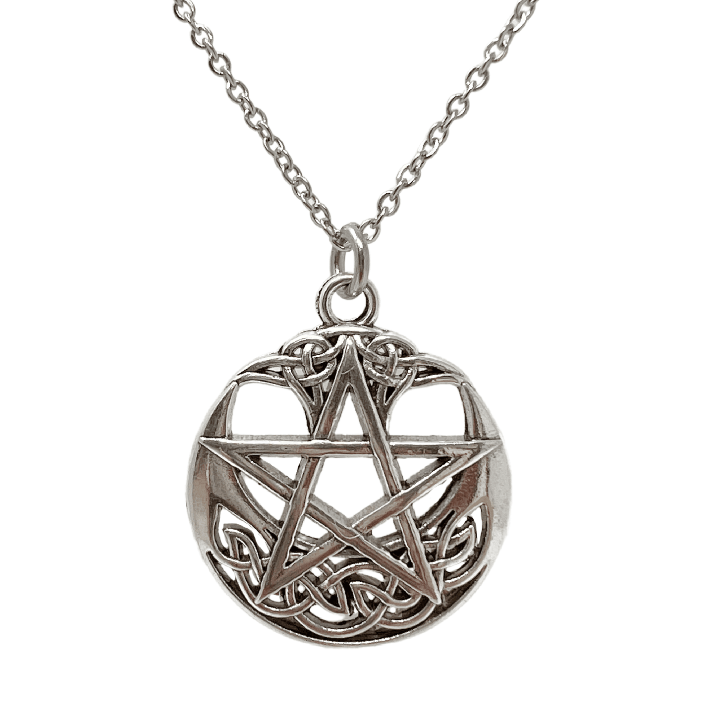 Tree of life Pentacle amulet necklace -