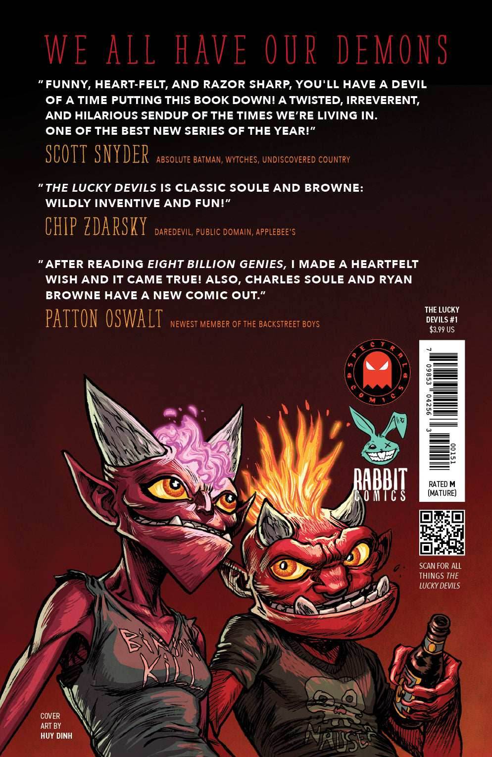 LUCKY DEVILS #1 (OF 9) | HUY DIHN VARIANT | RABBIT EXCLUSIVE -