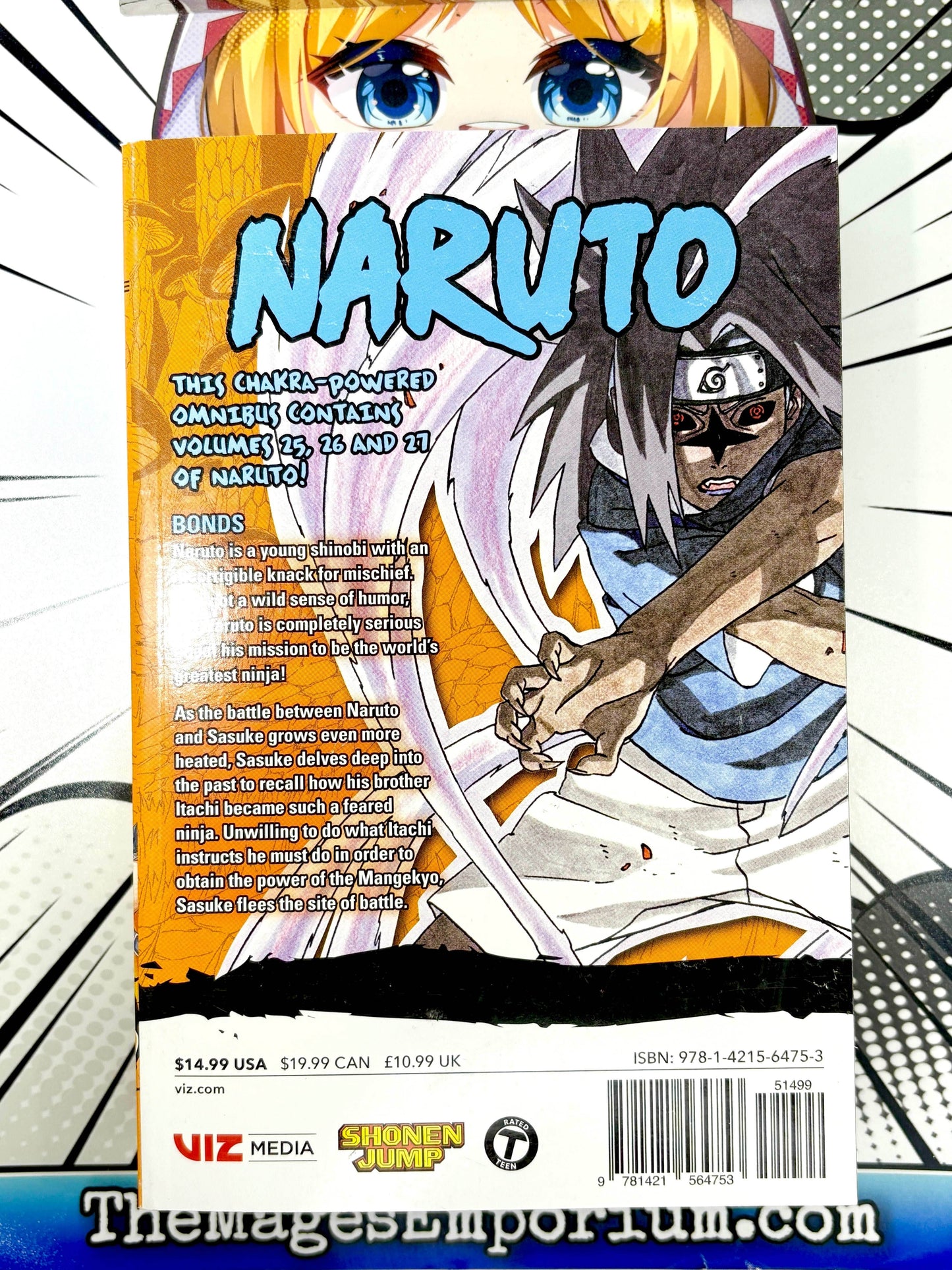 Naruto Omnibus Vol 25-27 -