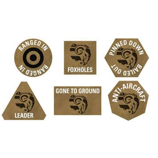 Flames of War: Italian Avanti Tokens -