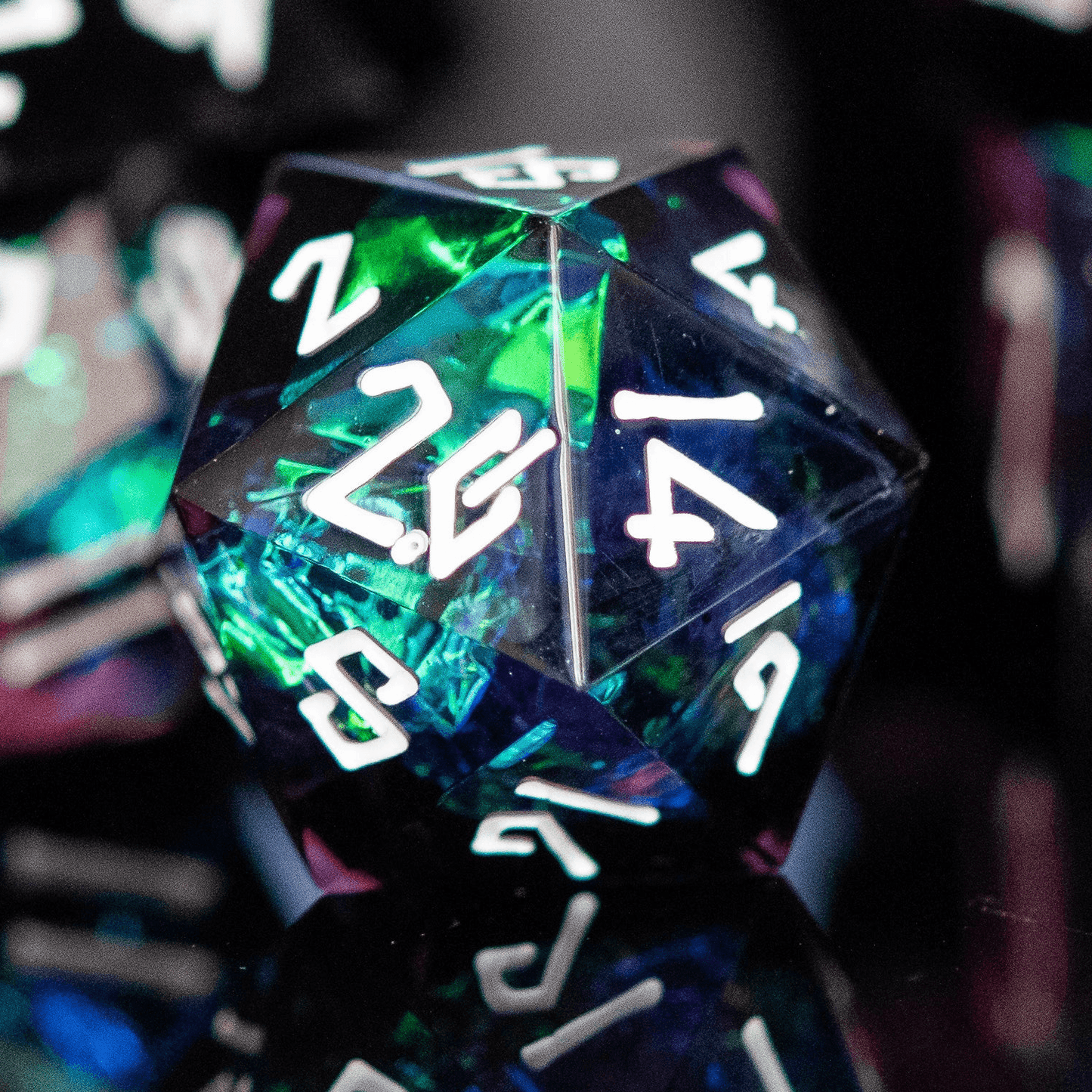 Incantation Sharp-Edged Resin Dice Set 'PRE-ORDER | SPRING EVENT DEAL' -