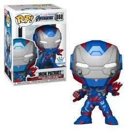 Pop! Marvel: Avengers Endgame - Iron Patriot (Metallic) Funko Shop Exclusive -