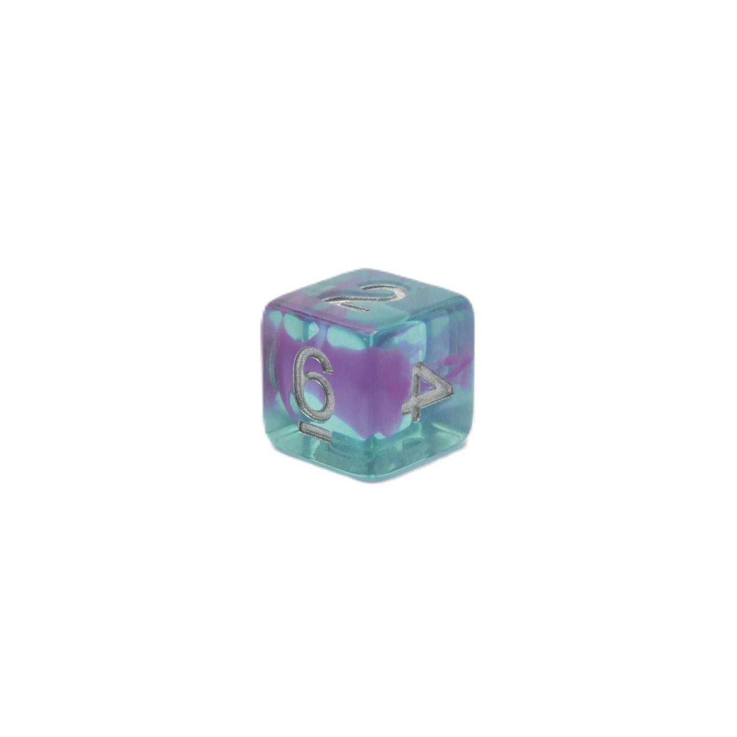 Jellyfish Essence 10d6 - DnD Dice Set | Acrylic RPG Gaming Dice -