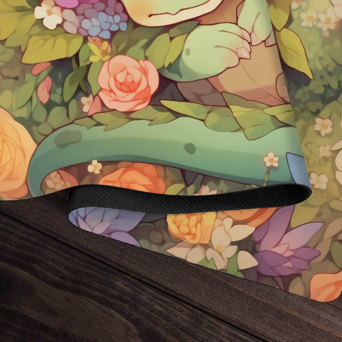 A Dragon in a Flower Patch Playmat - Plain