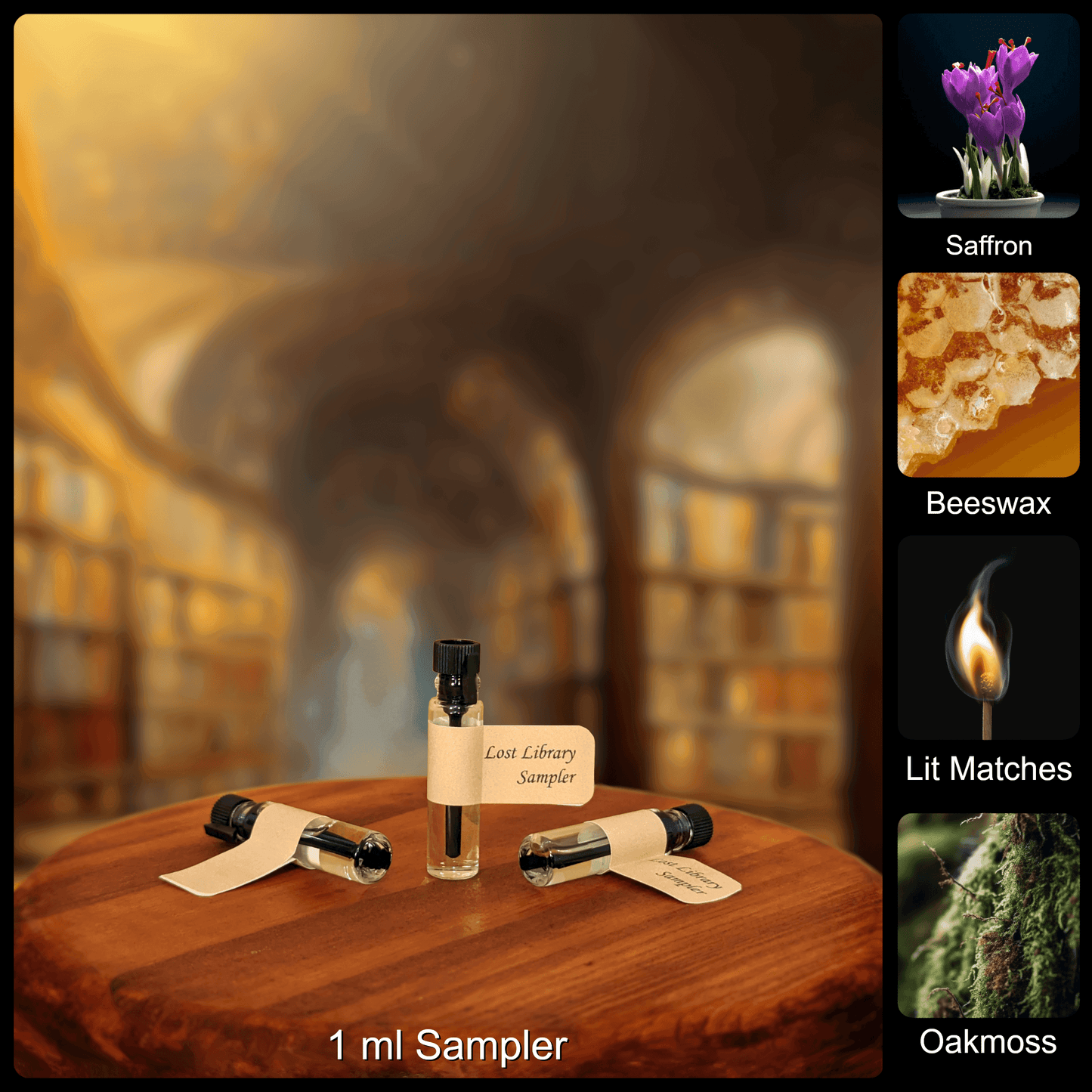 Lost Library Scent - 1 ml sampler