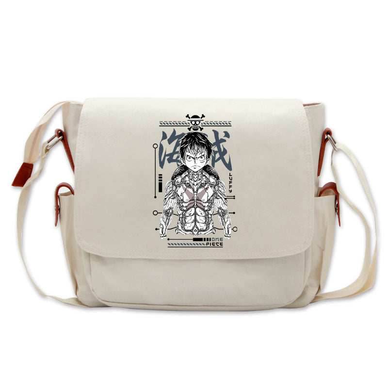 Luffy One Piece Messenger Bag - Tan