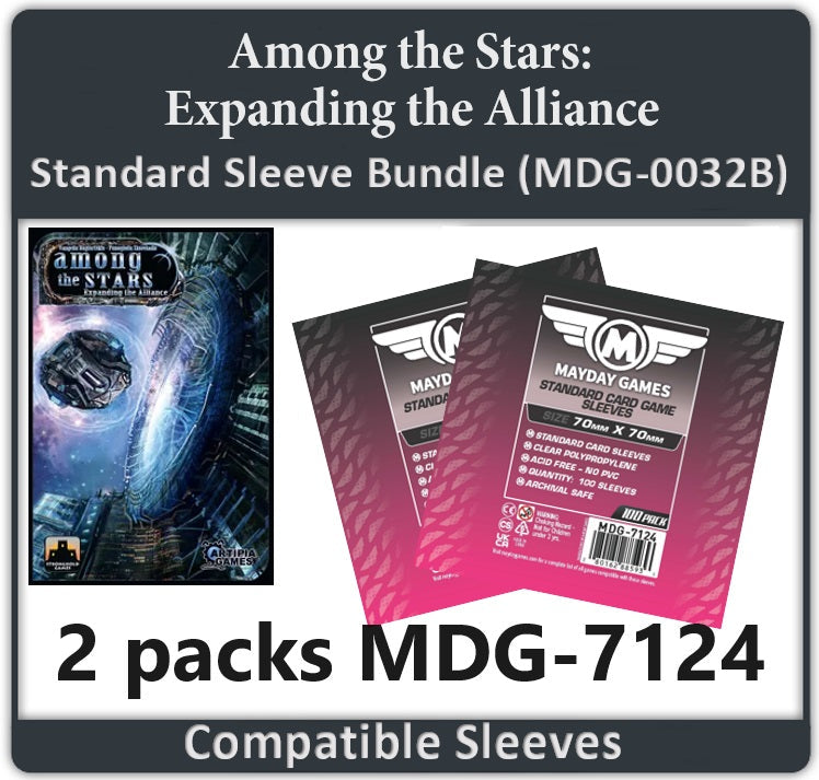 "Among the Stars: Expanding the Alliance" Compatible Card Sleeve Bundle