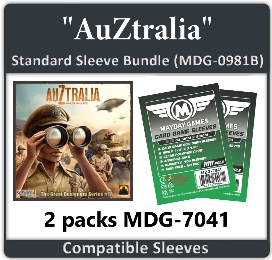 "AuZtralia" Compatible Card Sleeve Bundle