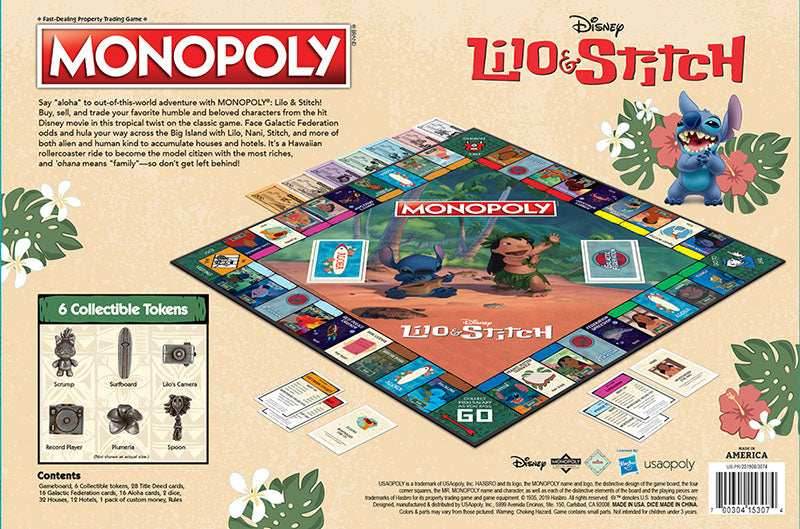 MONOPOLY®: Disney Lilo & Stitch -