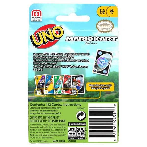 UNO: Mario Kart -