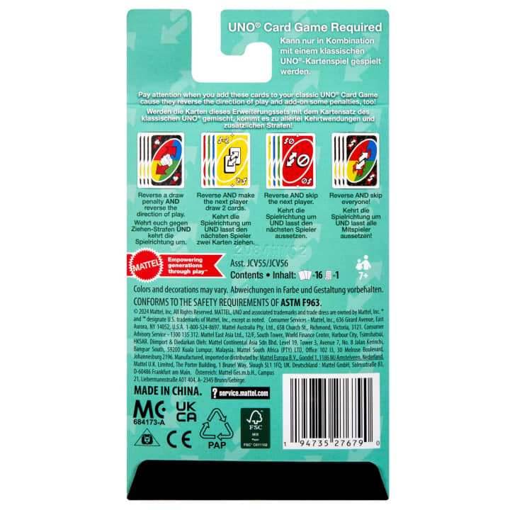 UNO: Add-On Packs! - Reverse Pack -