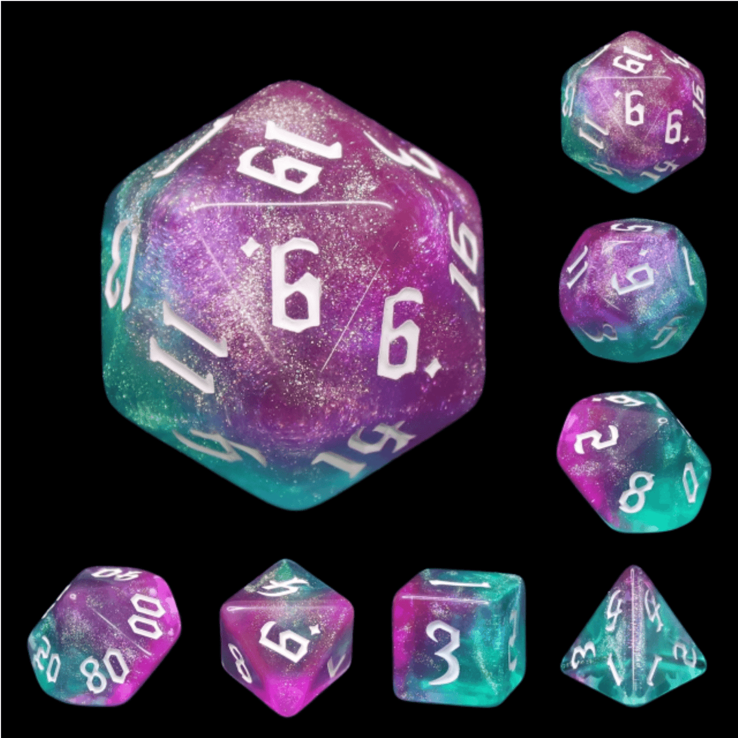 Magic Wand RPG Dice Set -