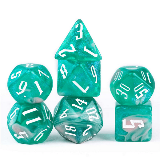 Magician's Wave RPG Dice Set -