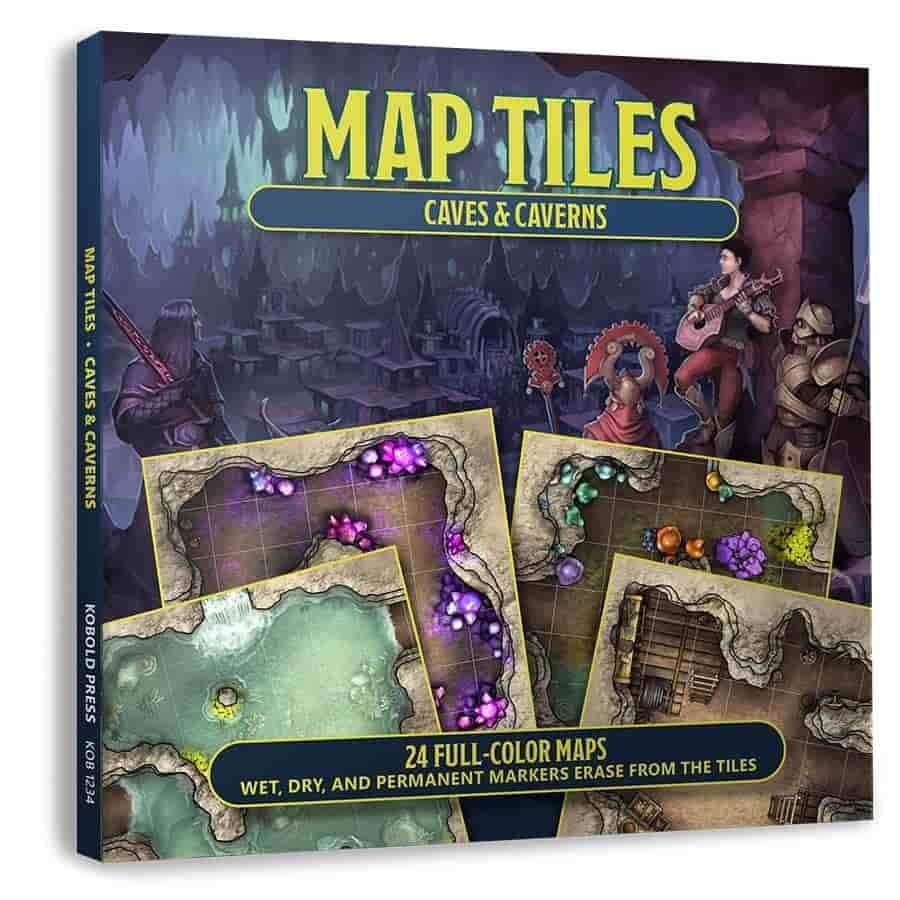 Map Tiles: Caves and Caverns -